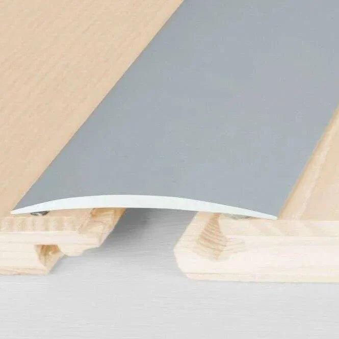 A71 80mm anodised aluminium self adhesive door threshold strip for smooth and safe floor transitions