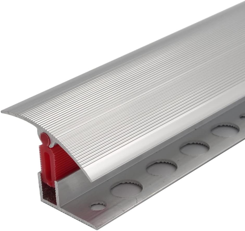 40mm adjustable aluminium T-bar door threshold with easy-clip system