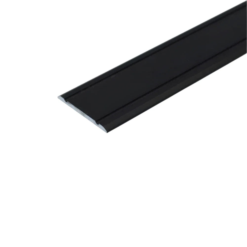 A02 30mm anodised aluminium flat self adhesive door threshold strip for UK floor transitions 2