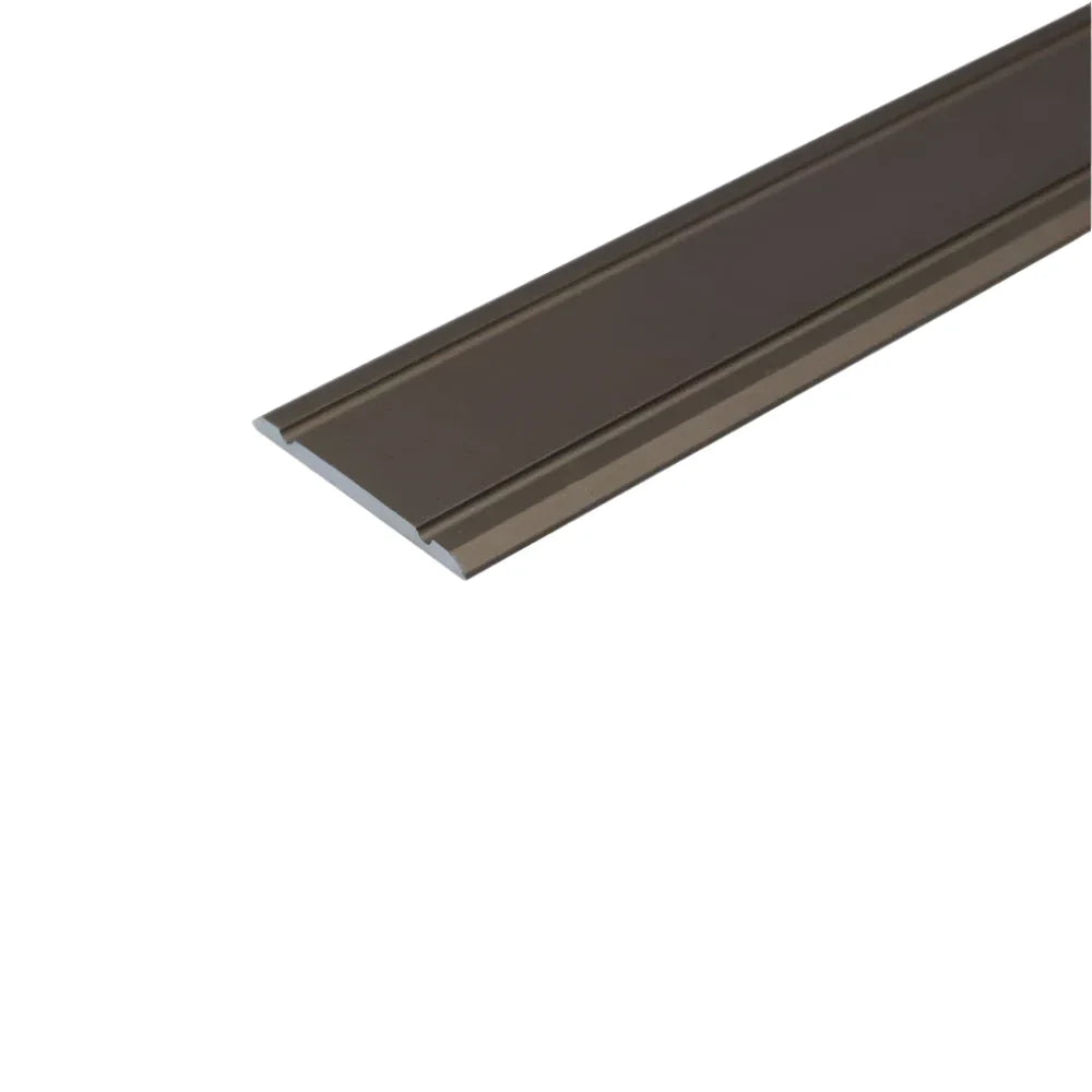 A02 30mm anodised aluminium flat self adhesive door threshold strip for UK floor transitions 4