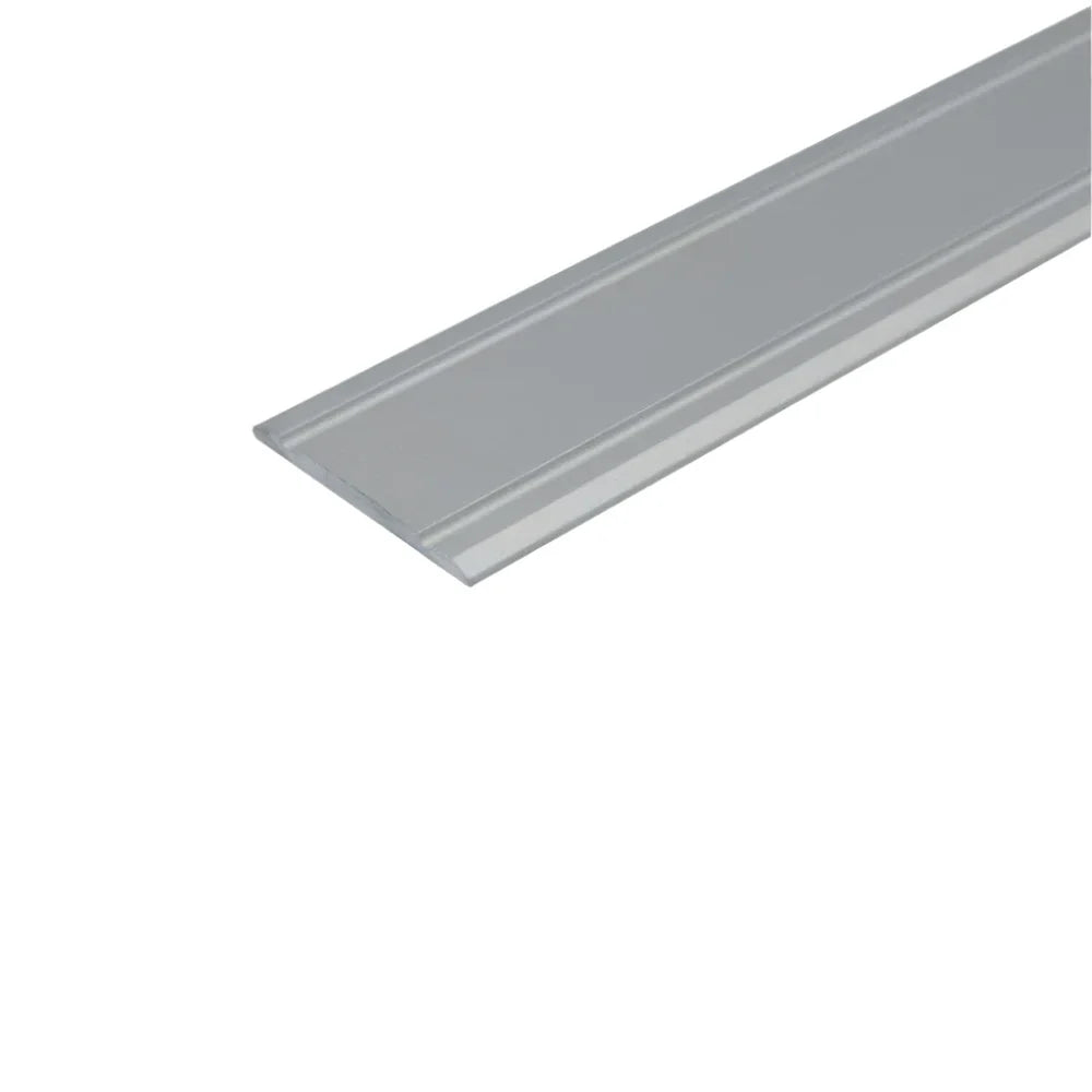 A02 30mm anodised aluminium flat self adhesive door threshold strip for UK floor transitions 7