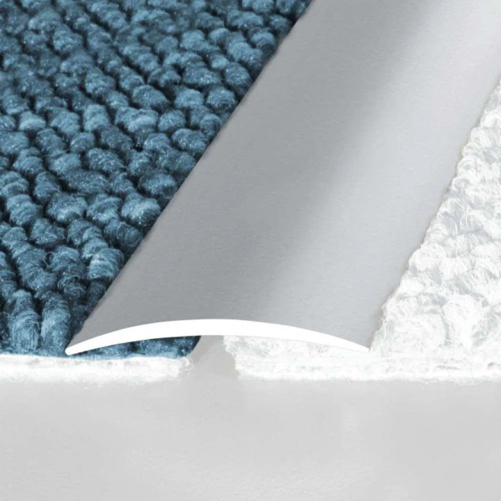 A13 40mm anodised aluminium self adhesive door threshold strip for smooth UK floor transitions