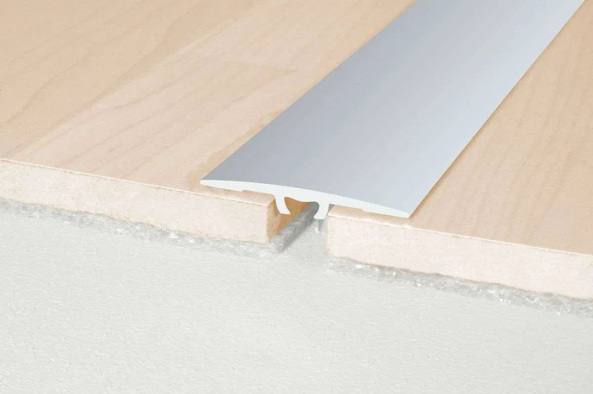 A68 36mm anodised aluminium flat door threshold strip for smooth and safe doorway floor transitions