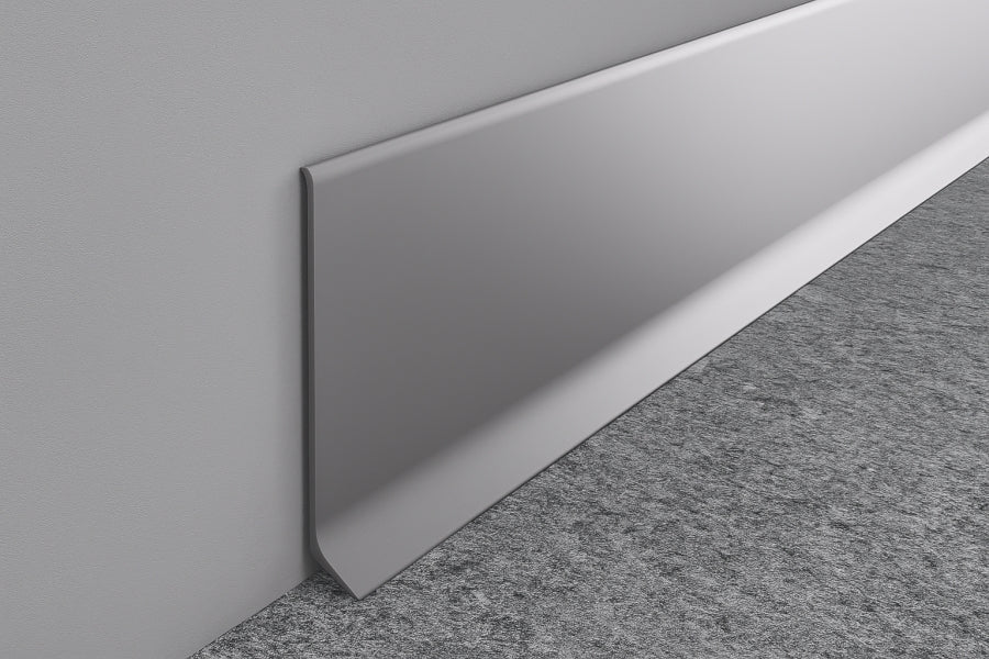 Anodised Aluminium Skirting Board Trim Profile