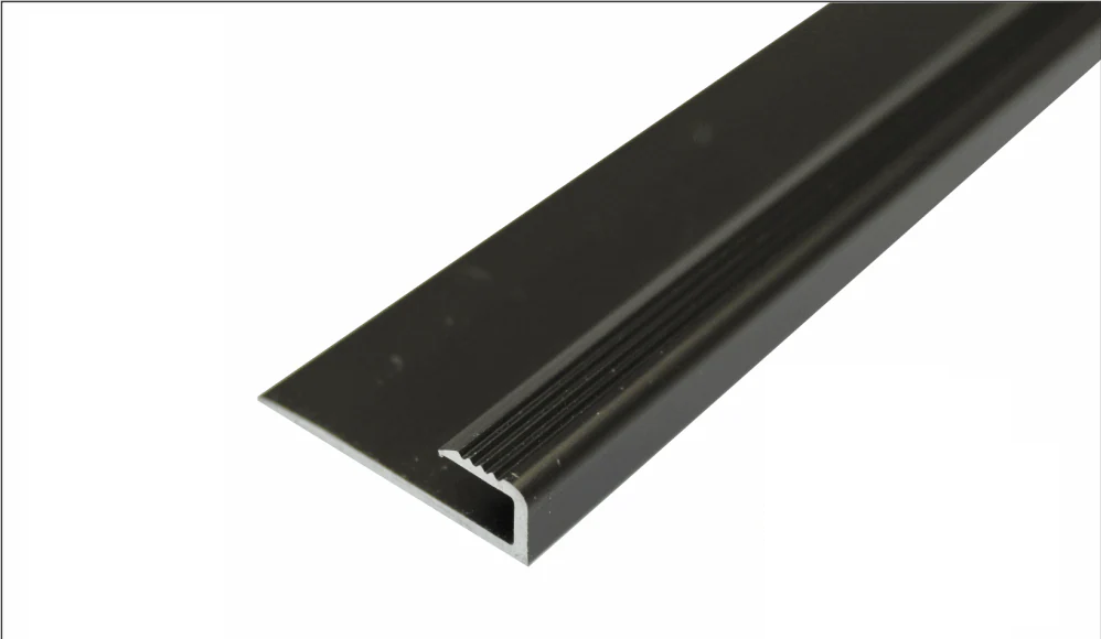 Anodised Aluminium LVT U Edging Threshold – 5mm Vinyl Flooring Trim