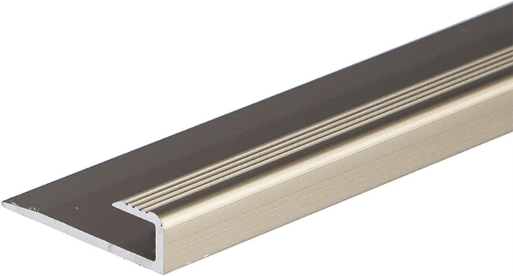Anodised Aluminium LVT U Edging Threshold – 5mm Vinyl Flooring Trim