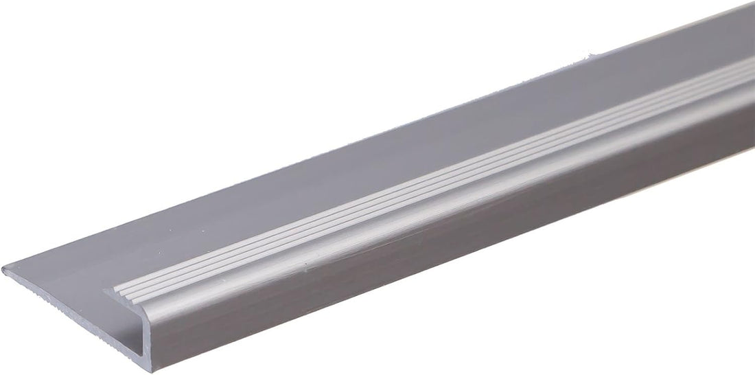 Anodised Aluminium LVT U Edging Threshold – 5mm Vinyl Flooring Trim