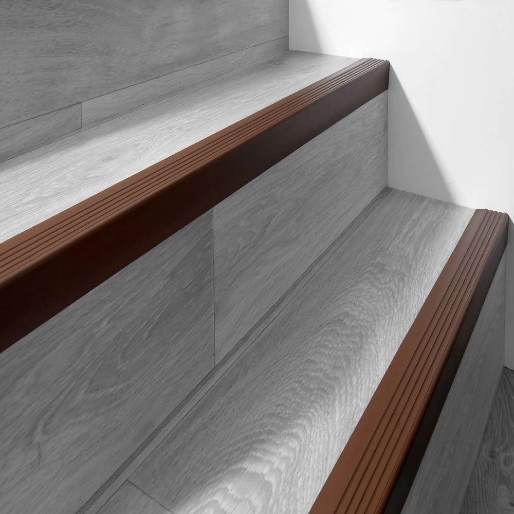 730-RGP 1200x50x42mm PVC Flexible Stair Nosing | Non-Slip & Durable 8