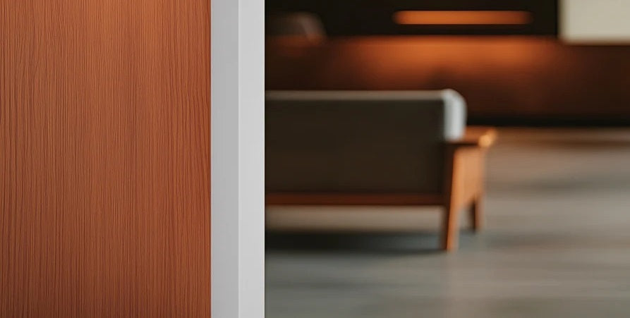 Equal & Unequal Edge Protector Light Grey PVC Plastic Corner Angle Trim 90°