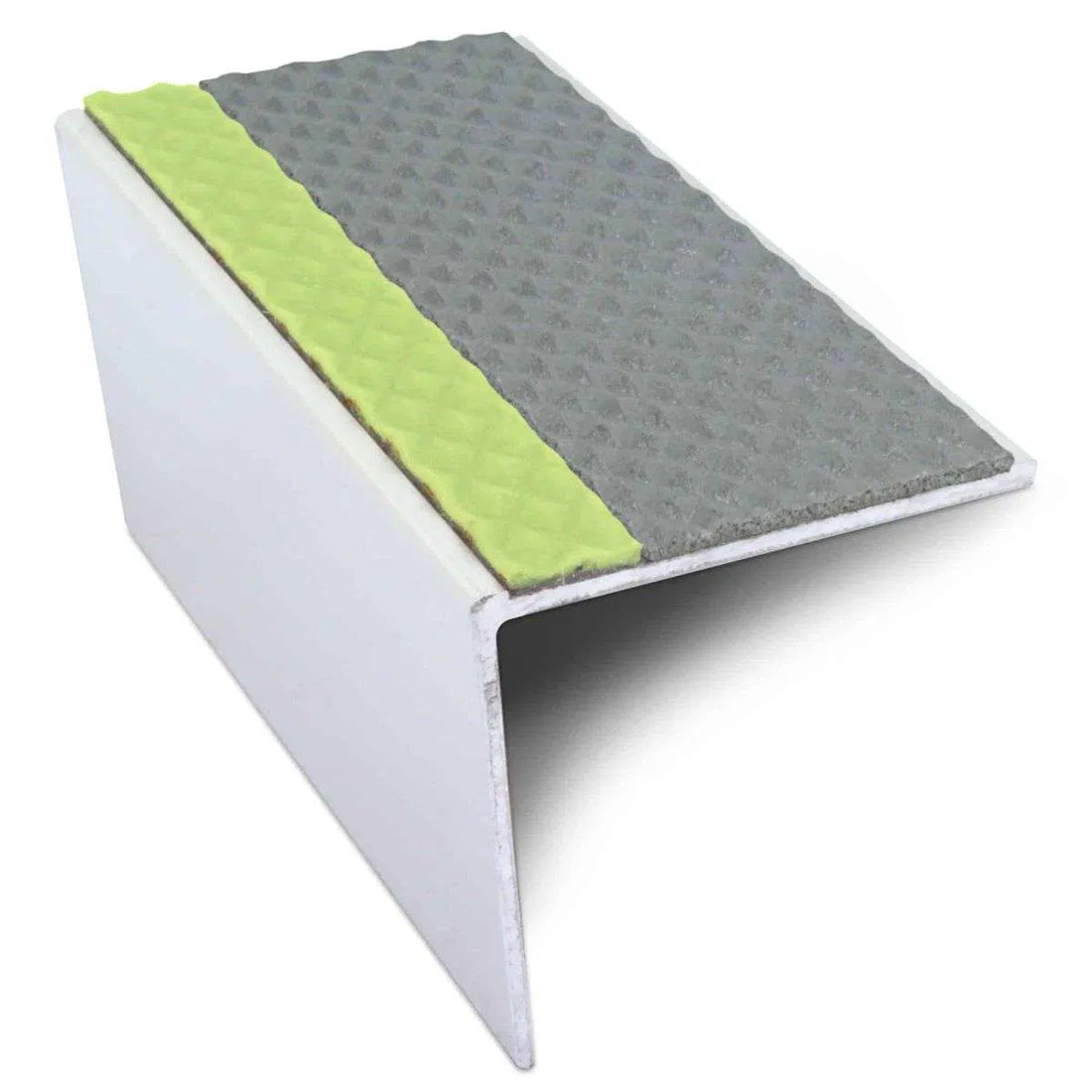 ASL20 57x55mm TredSafe Aluminium Stair Nosing | DDA Compliant & Non-Slip 3