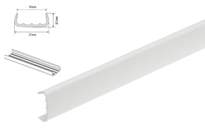 PVC Melamine Furniture Board Panel Cover U Trim Edging Strip