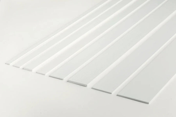 PVC Plastic TW Black White Anthracite Flat Bar Strip
