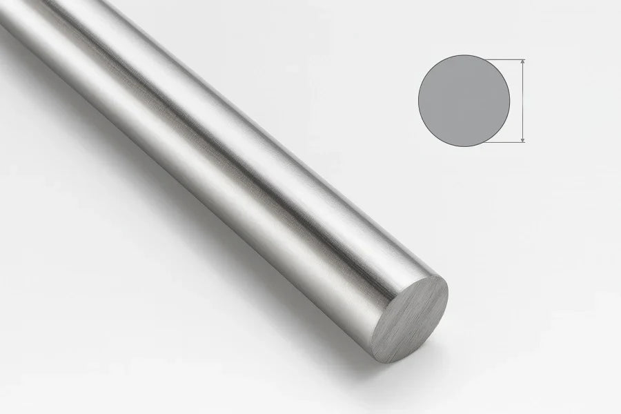Solid Metal Rod Stainless Steel Round Bar Various Diameters