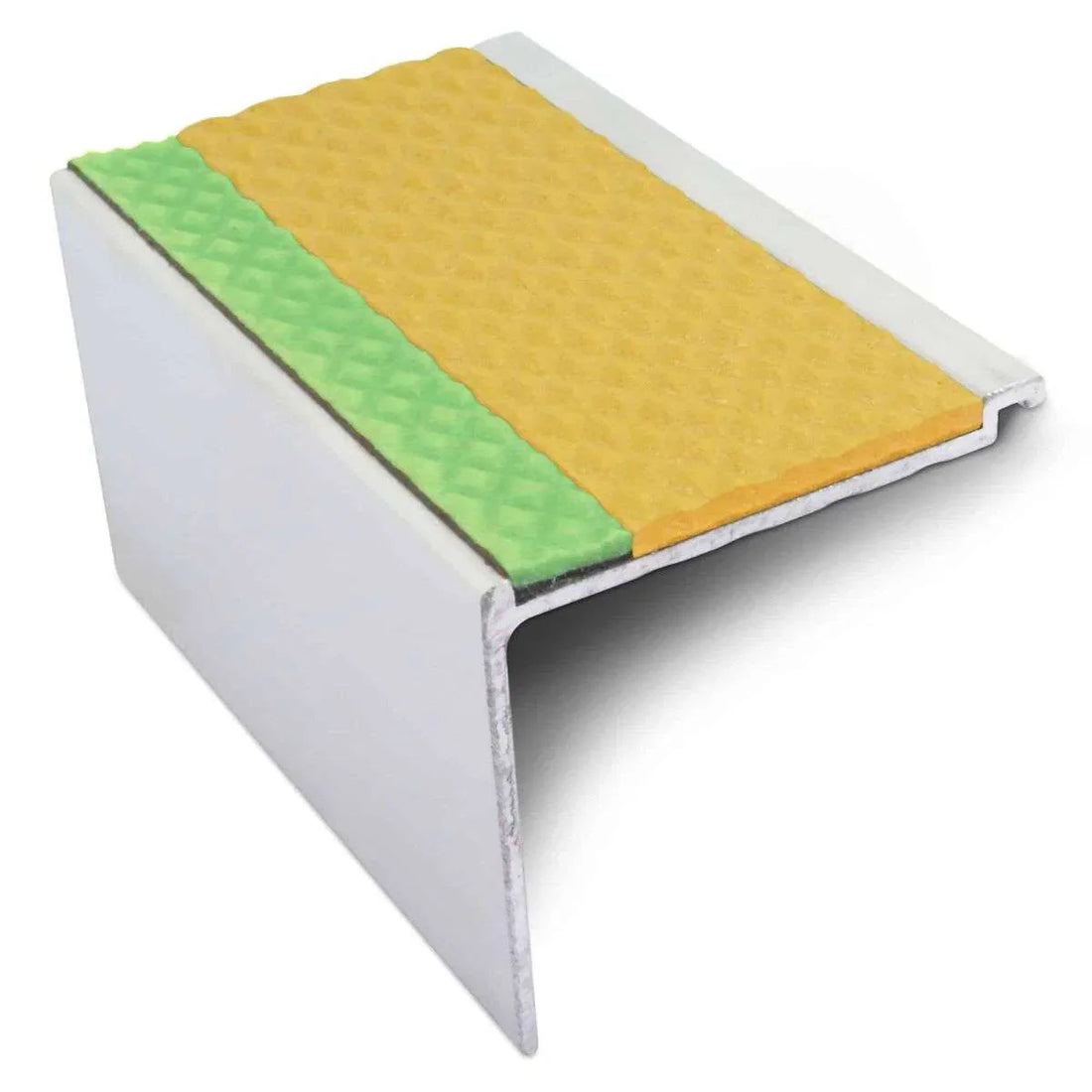 AHD17 60x55mm Non Slip Tredsafe DDA Compliant Stair Nosing for Commercial and Public UK Stairs 5
