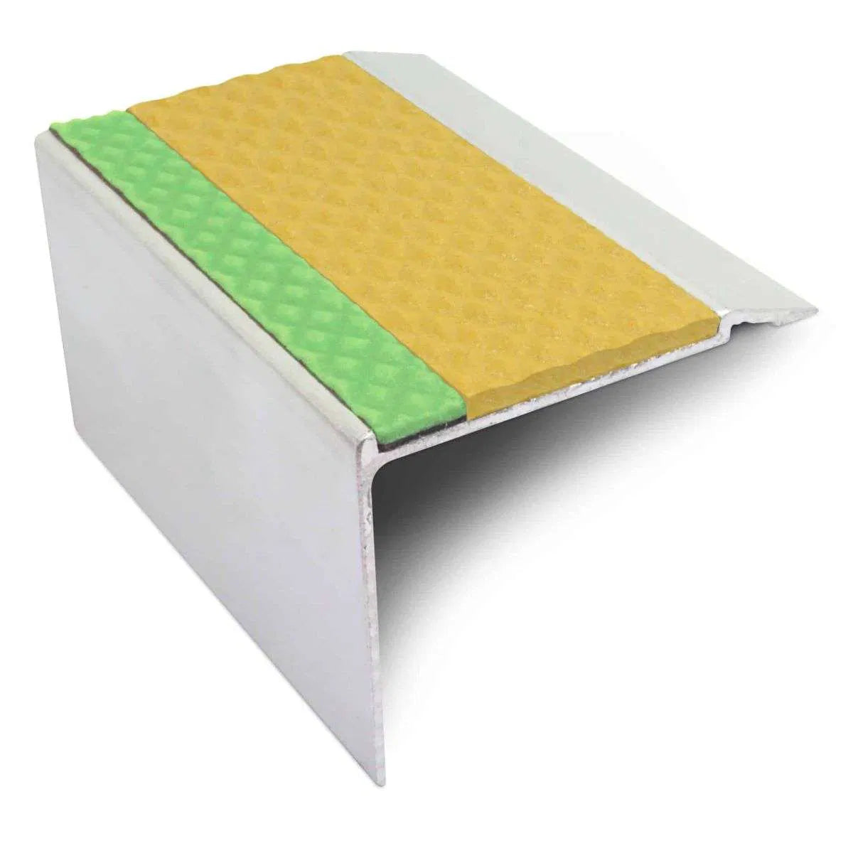 AHD22 72x55mm Non Slip Tredsafe DDA Compliant Stair Nosing for Commercial and Public UK Stairs 5