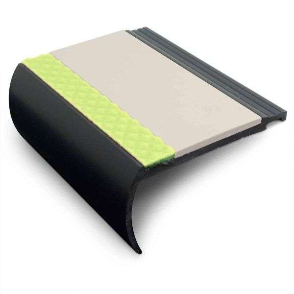 AHB 72 x 38mm Aluminator® Heavy Duty PVC Non Slip Stair Nosing