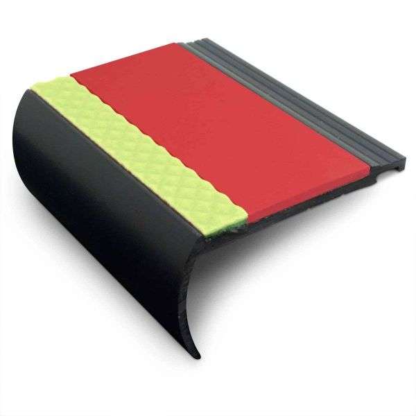 AHB 72 x 38mm Aluminator® Heavy Duty PVC Non Slip Stair Nosing