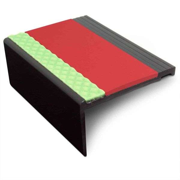AHP 67.5 x 39mm Aluminator® Heavy Duty PVC Non Slip Stair Nosing