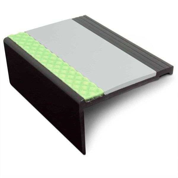 AHP 67.5 x 39mm Aluminator® Heavy Duty PVC Non Slip Stair Nosing