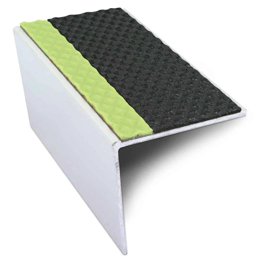 ASL20 57x55mm TredSafe Aluminium Stair Nosing | DDA Compliant & Non-Slip 2