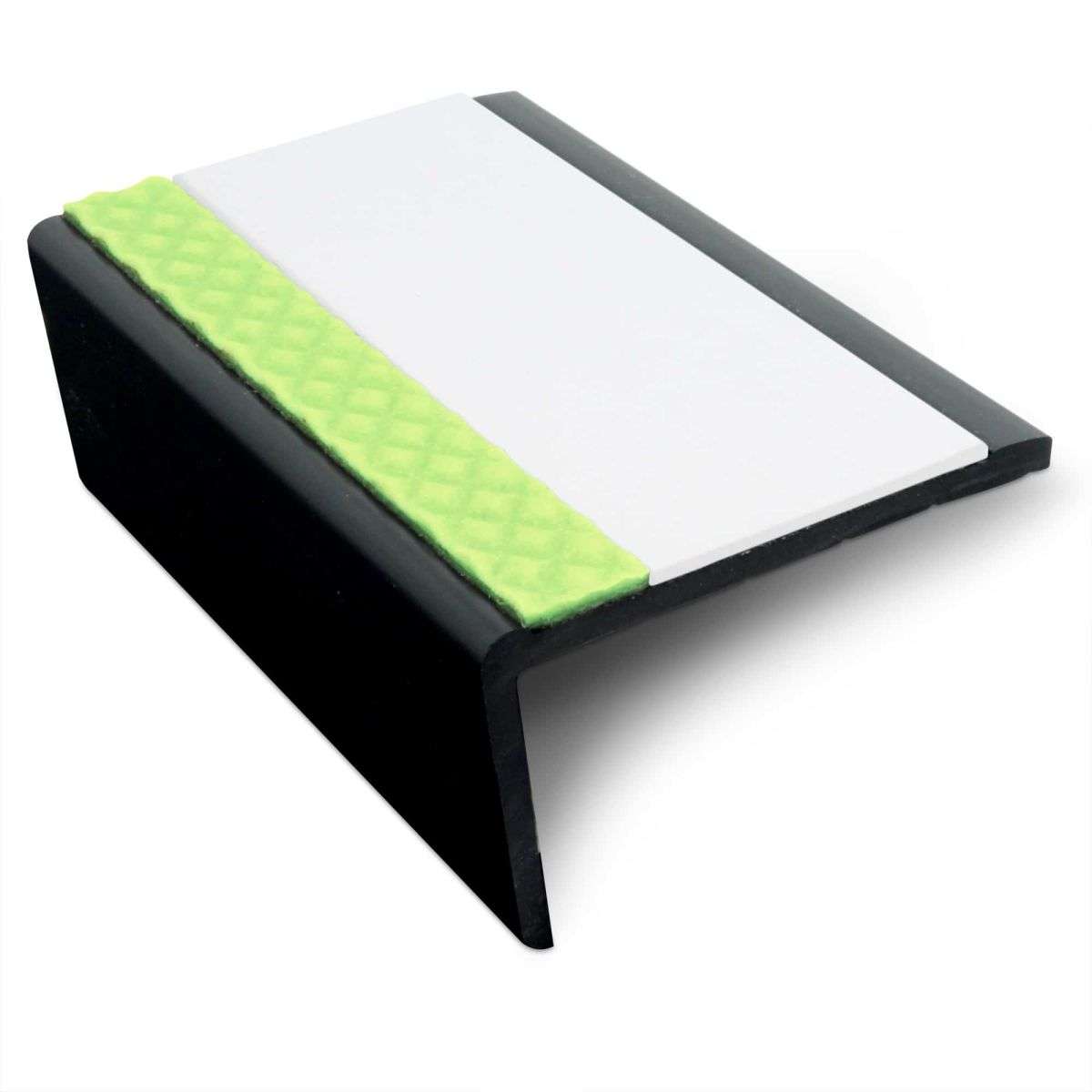 ASP – 62.5 x 35mm Aluminator® Slimline PVC Non Slip Stair Nosing