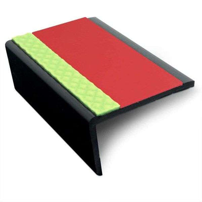 ASP – 62.5 x 35mm Aluminator® Slimline PVC Non Slip Stair Nosing
