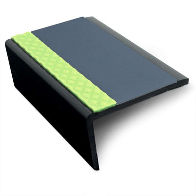ASP – 62.5 x 35mm Aluminator® Slimline PVC Non Slip Stair Nosing