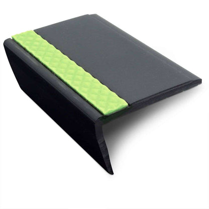 ASR – 63 x 35mm Aluminator® Slimline PVC Non Slip Stair Nosing