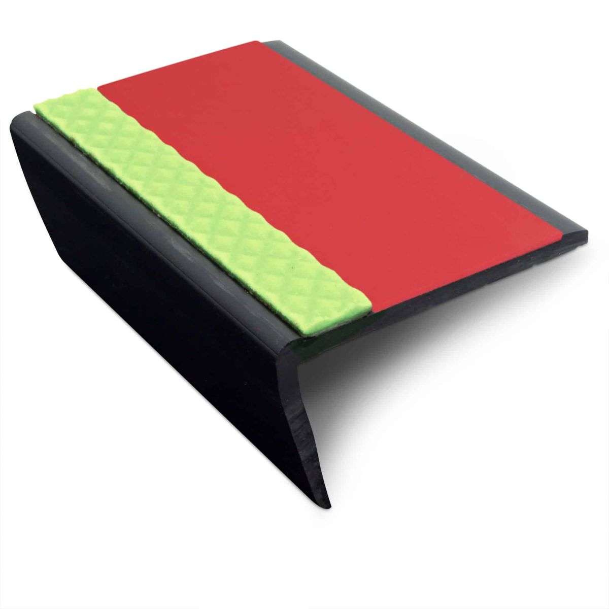 ASR – 63 x 35mm Aluminator® Slimline PVC Non Slip Stair Nosing