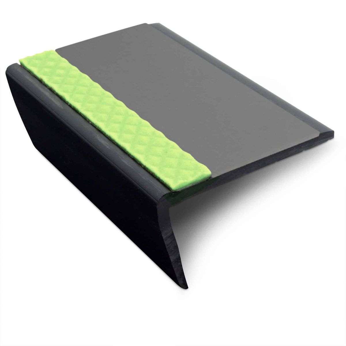 ASR – 63 x 35mm Aluminator® Slimline PVC Non Slip Stair Nosing