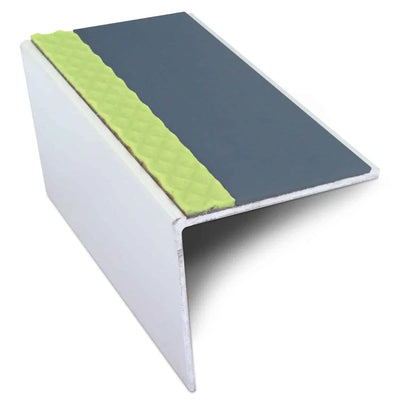 56x55mm DDA Compliant Aluminium Non Slip Stair