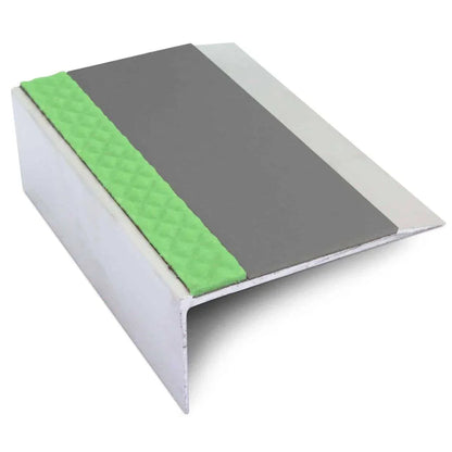  Aluminium Non Slip Stair Nosing Edge Trim With Pvc 