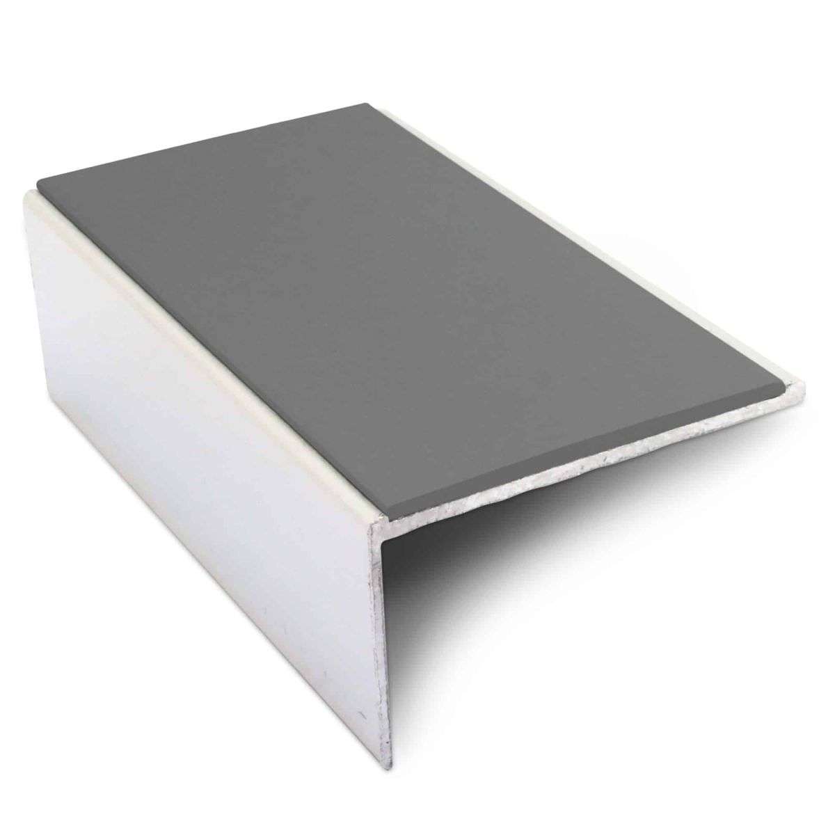 NSL01 56 x 32mm Aluminium Non Slip Stair Nosing Edge Trim With Pvc Insert
