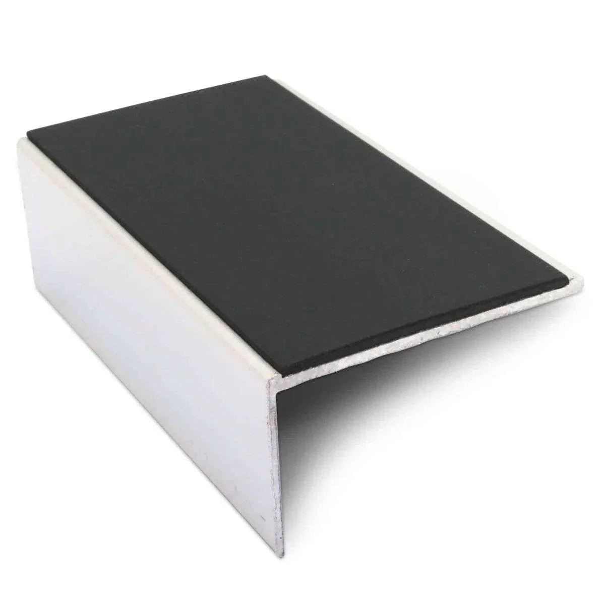 NSL01 56 x 32mm Aluminium Non Slip Stair Nosing Edge Trim With Pvc Insert