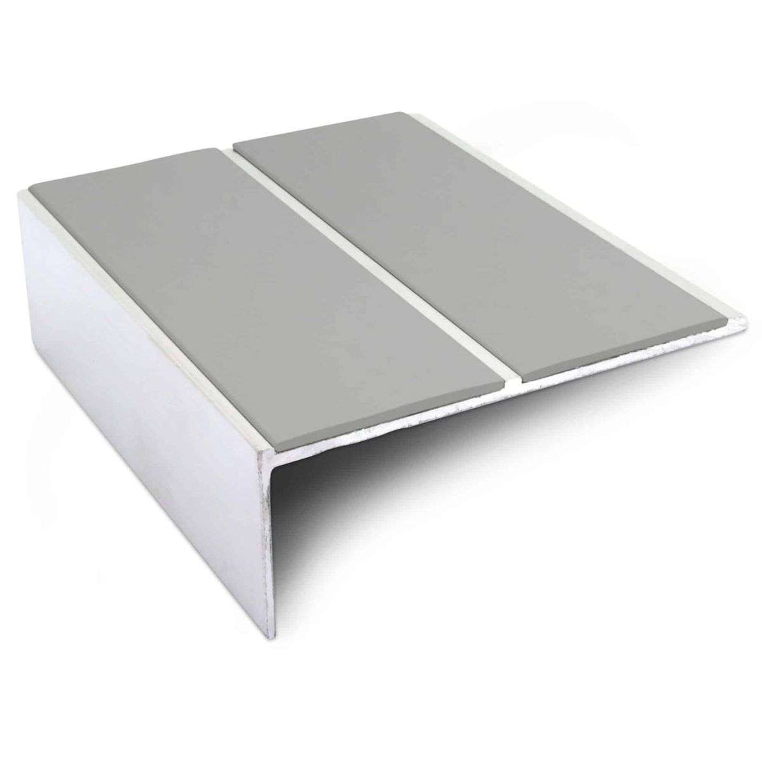 NSL09 85 x 32mm Aluminium Non Slip Stair Nosing Edge Trim With Pvc Insert