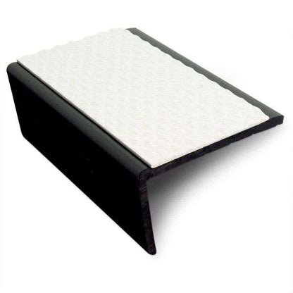 NSP – 56 x 32.5mm Slimline Hard Nose PVC Tredsafe Non Slip Stair Nosing