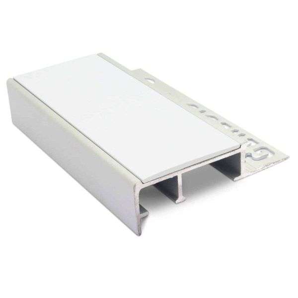 NTS – 2.8m Slimline Ceramic Tile-In Non Slip Stair Nosing