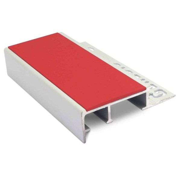 NTS – 2.8m Slimline Ceramic Tile-In Non Slip Stair Nosing
