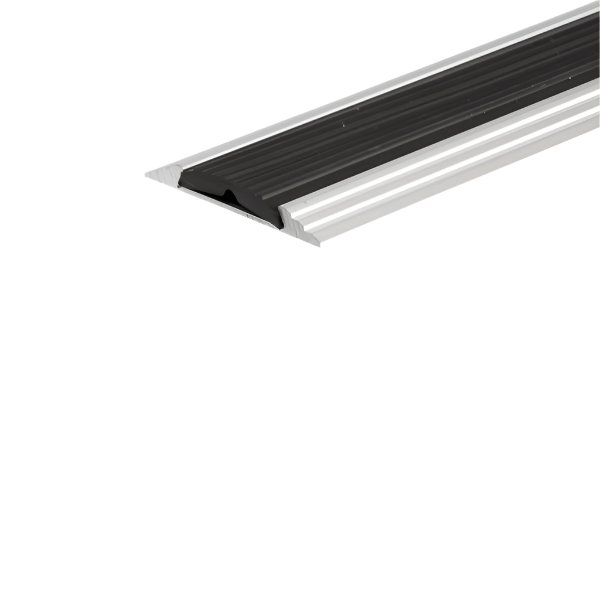 A10 50mm anodised aluminium flat non slip door threshold strip for UK doorways and floor transitions 5